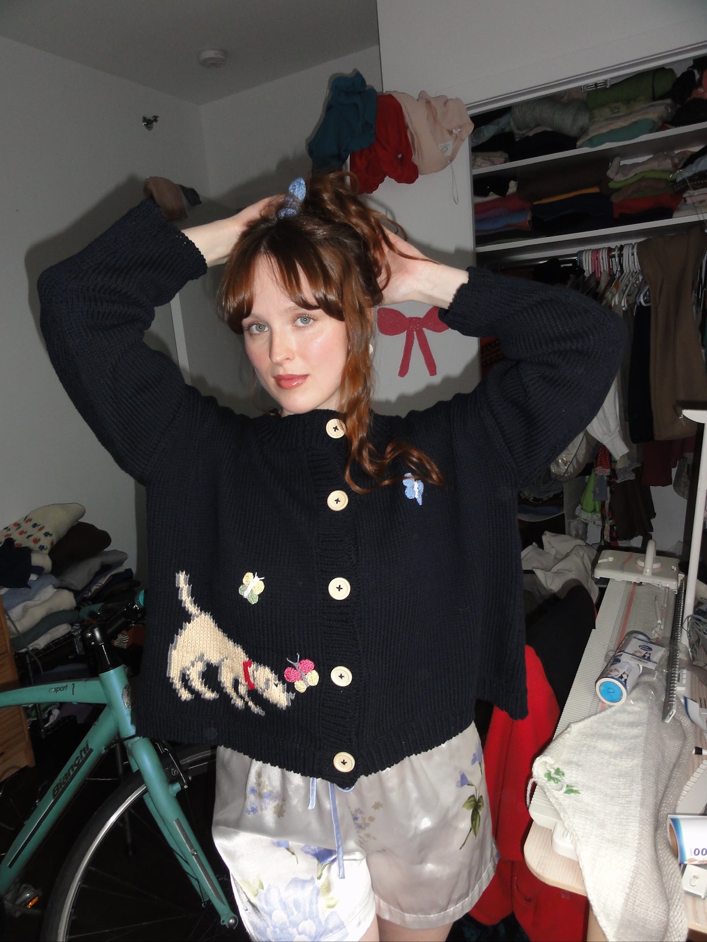 Butterfly Sniff Sweater