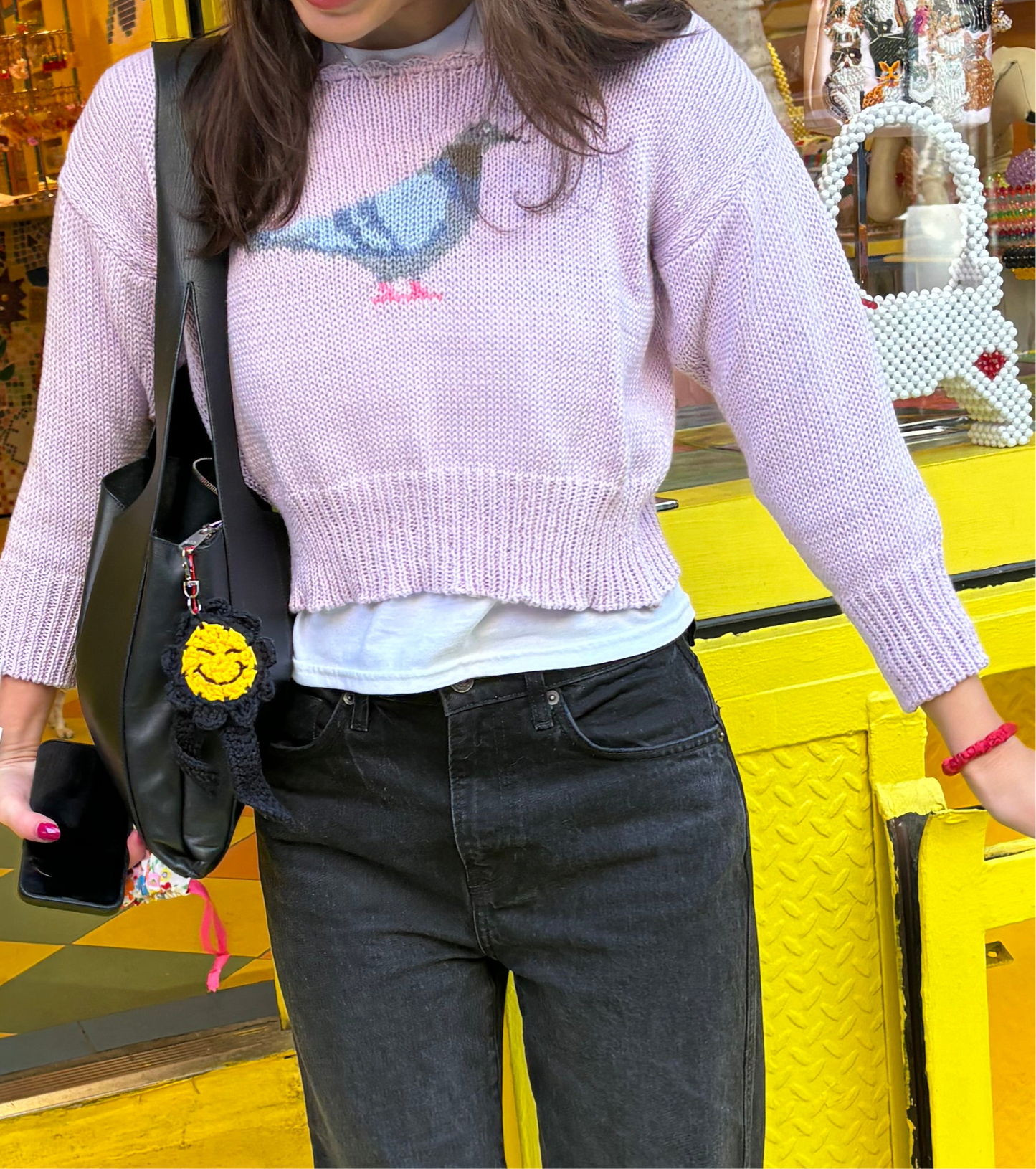 Lavender Pigeon Top