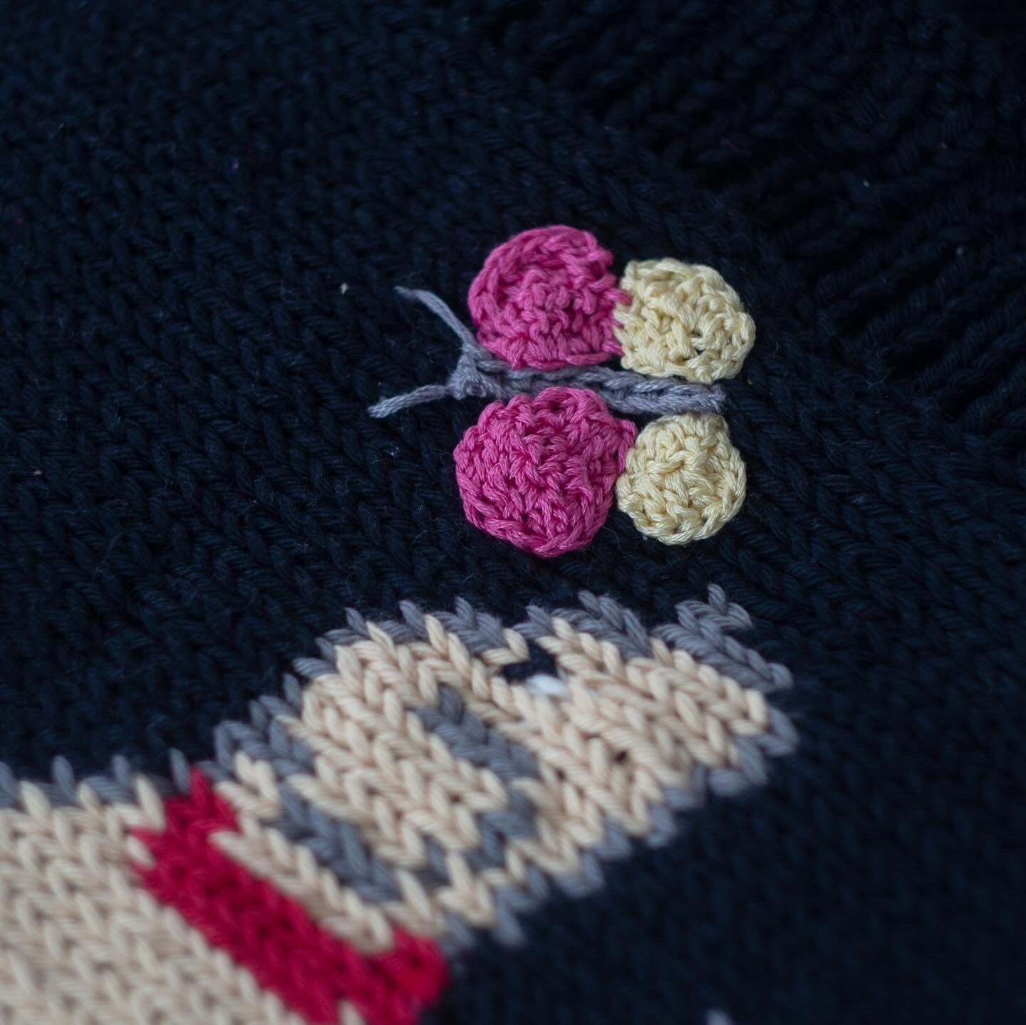 Butterfly Sniff Sweater