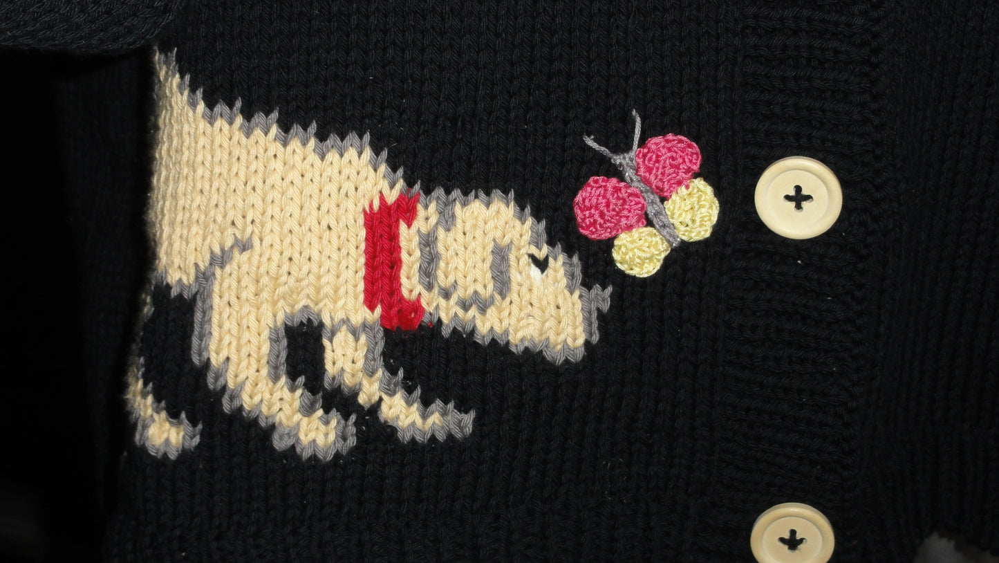 Butterfly Sniff Sweater