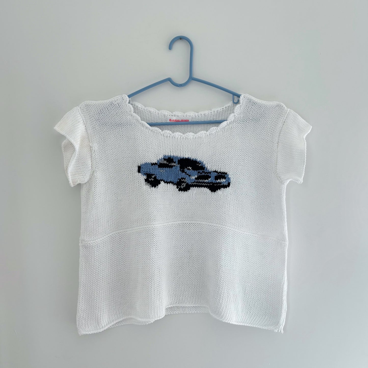 Light Blue Car Short Sleeve