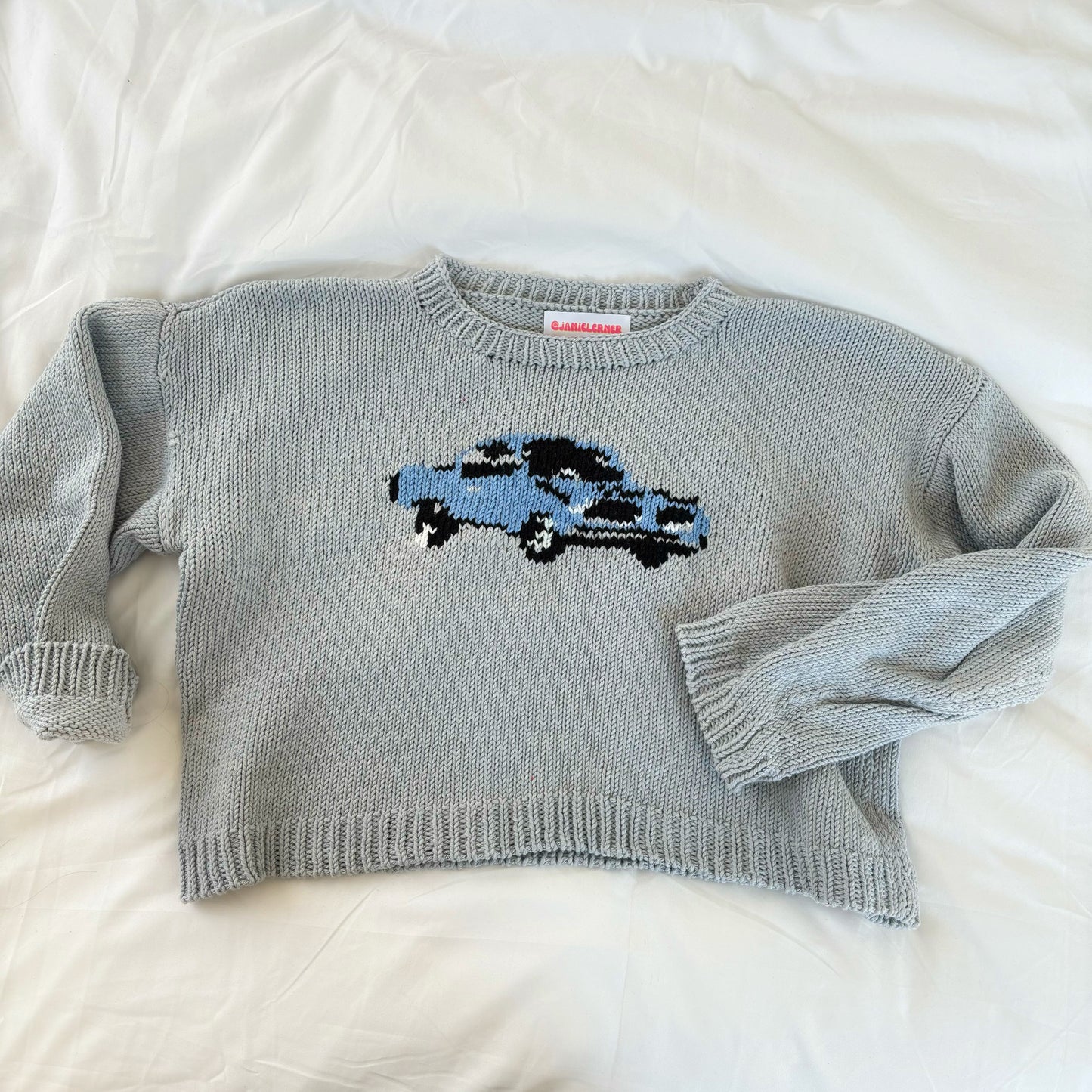 Rest Grey Car Sweater