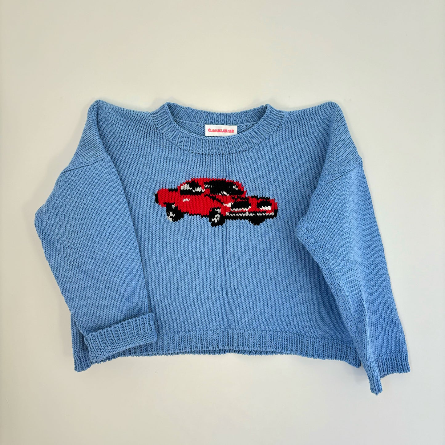 Summer Sky Car Sweater