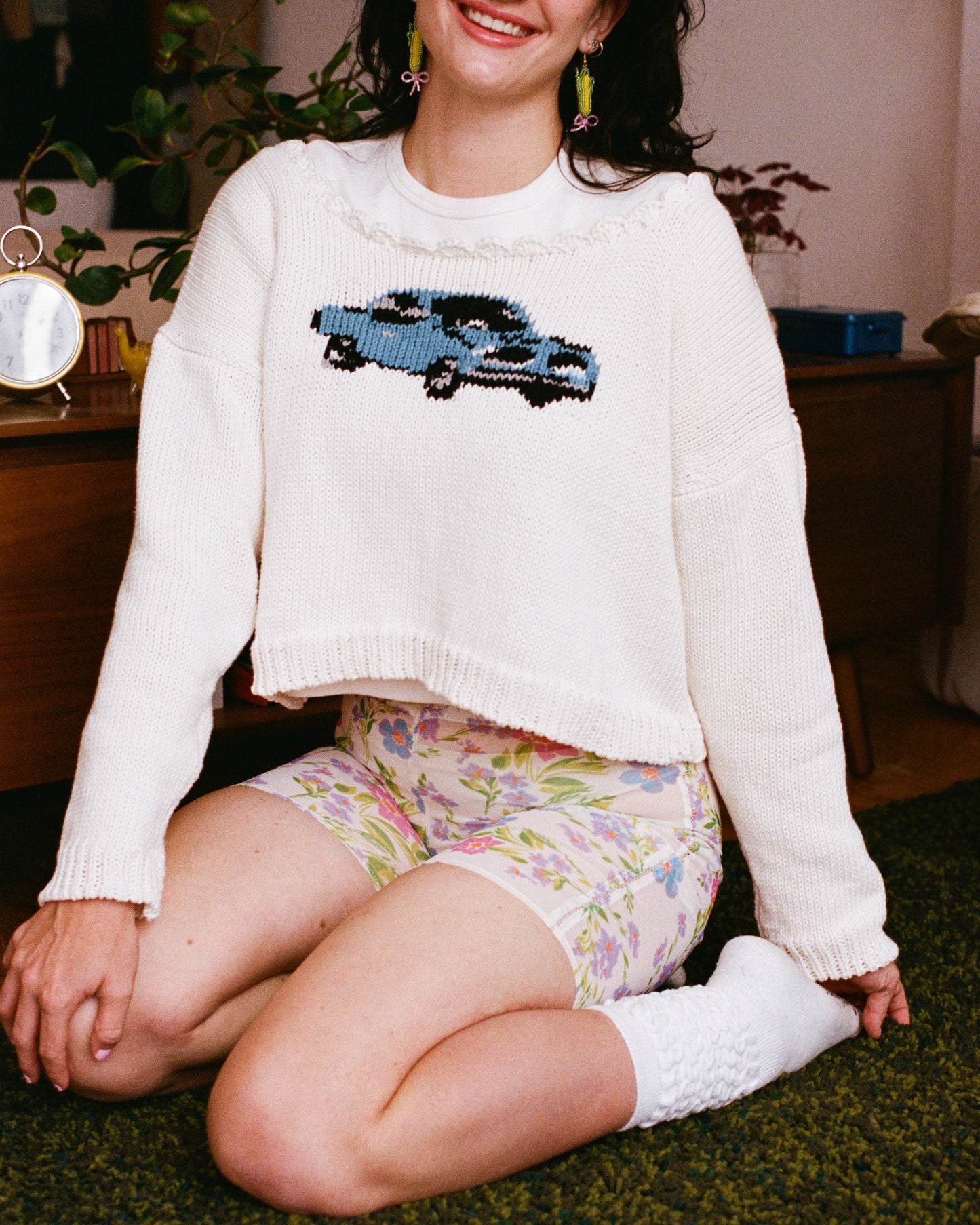 Champagne Car Sweater