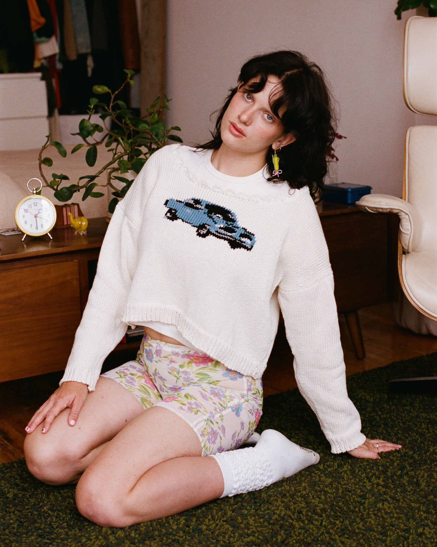 Champagne Car Sweater