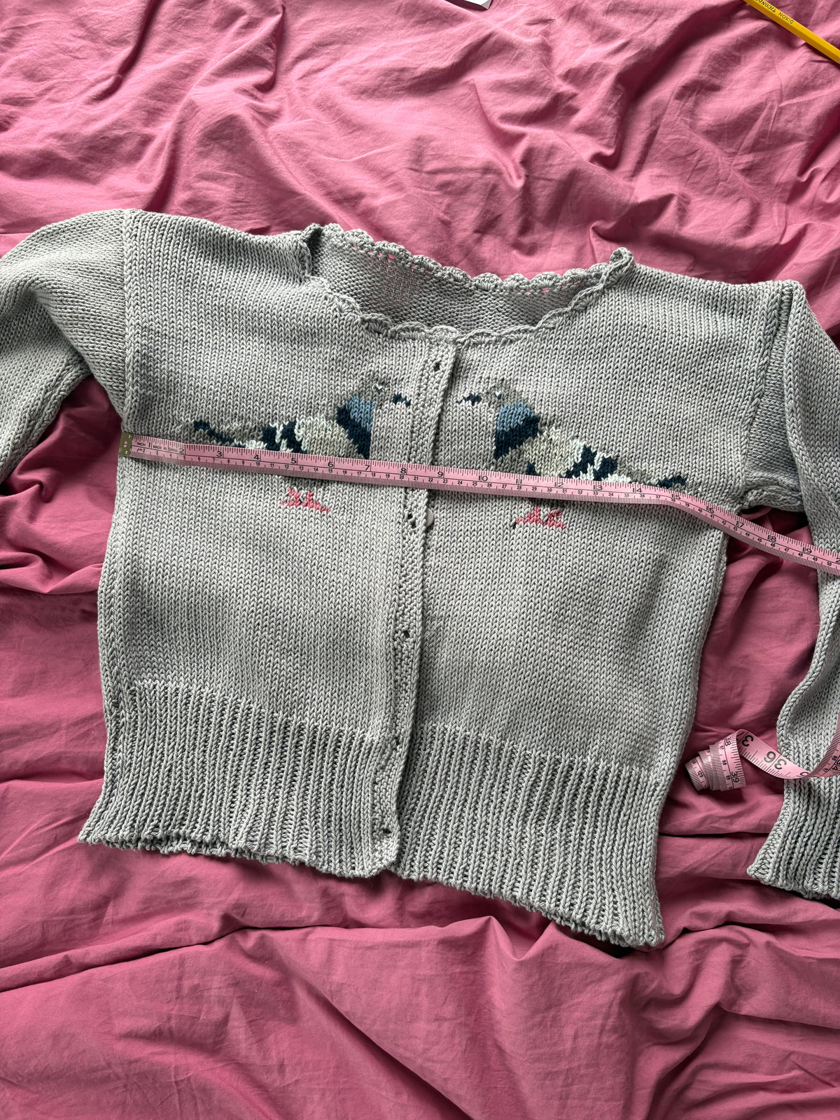 Grey Pigeon Sweater