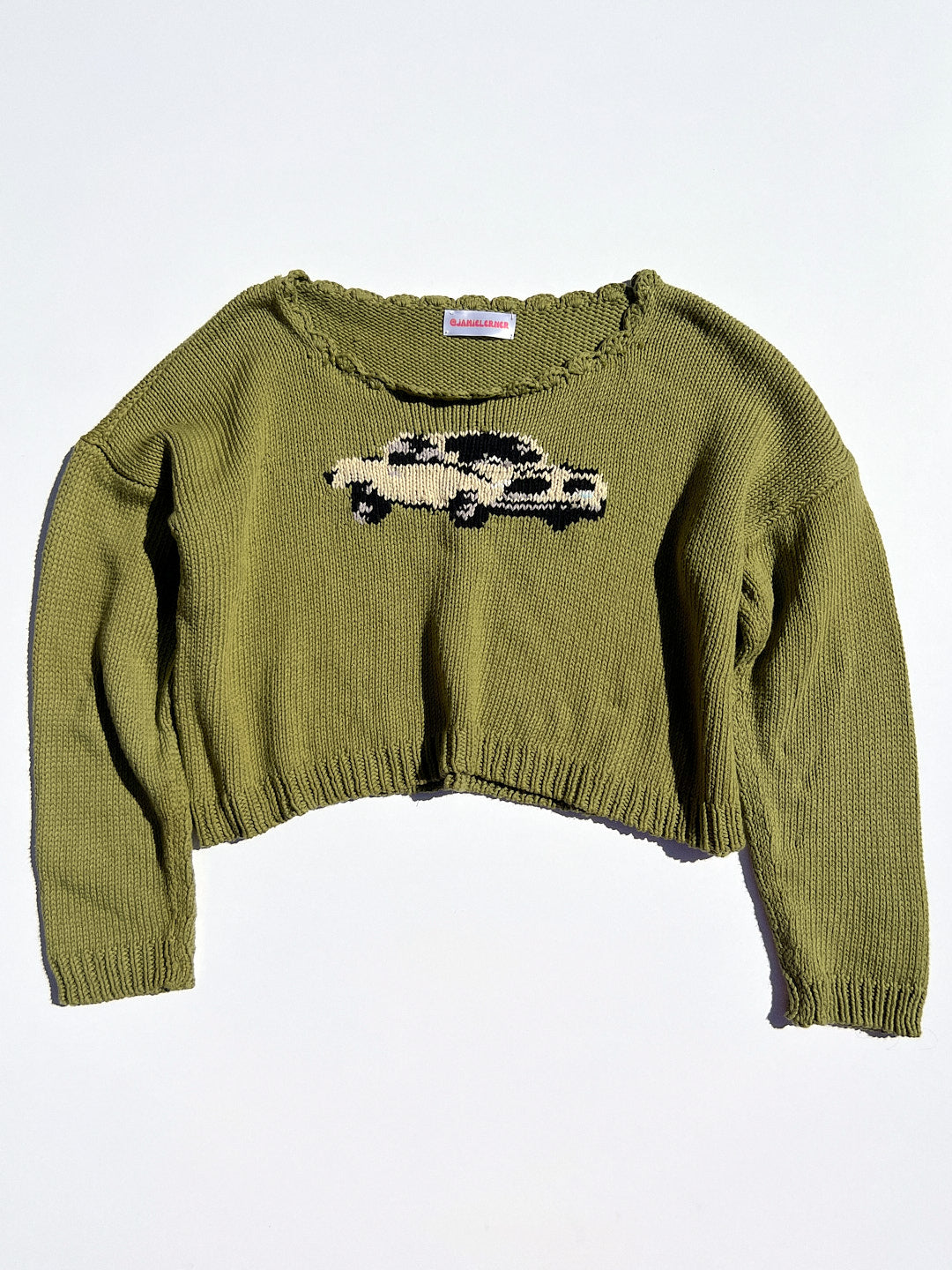 Green Car Sweater