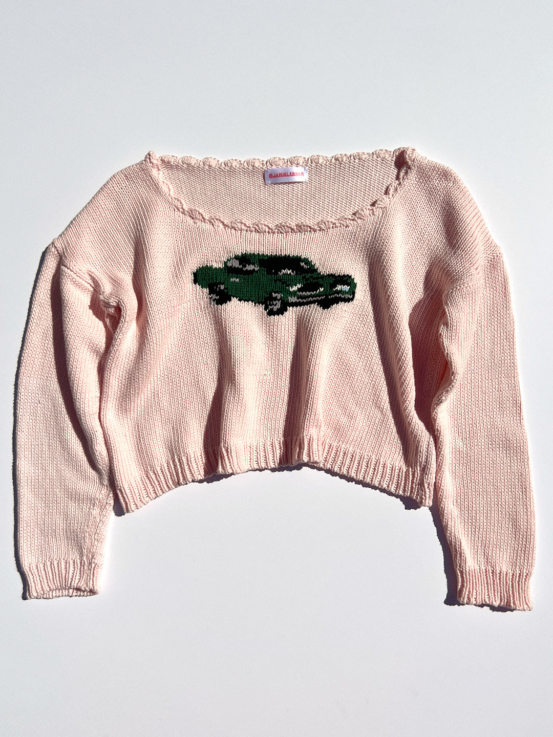 Pink Car Sweater