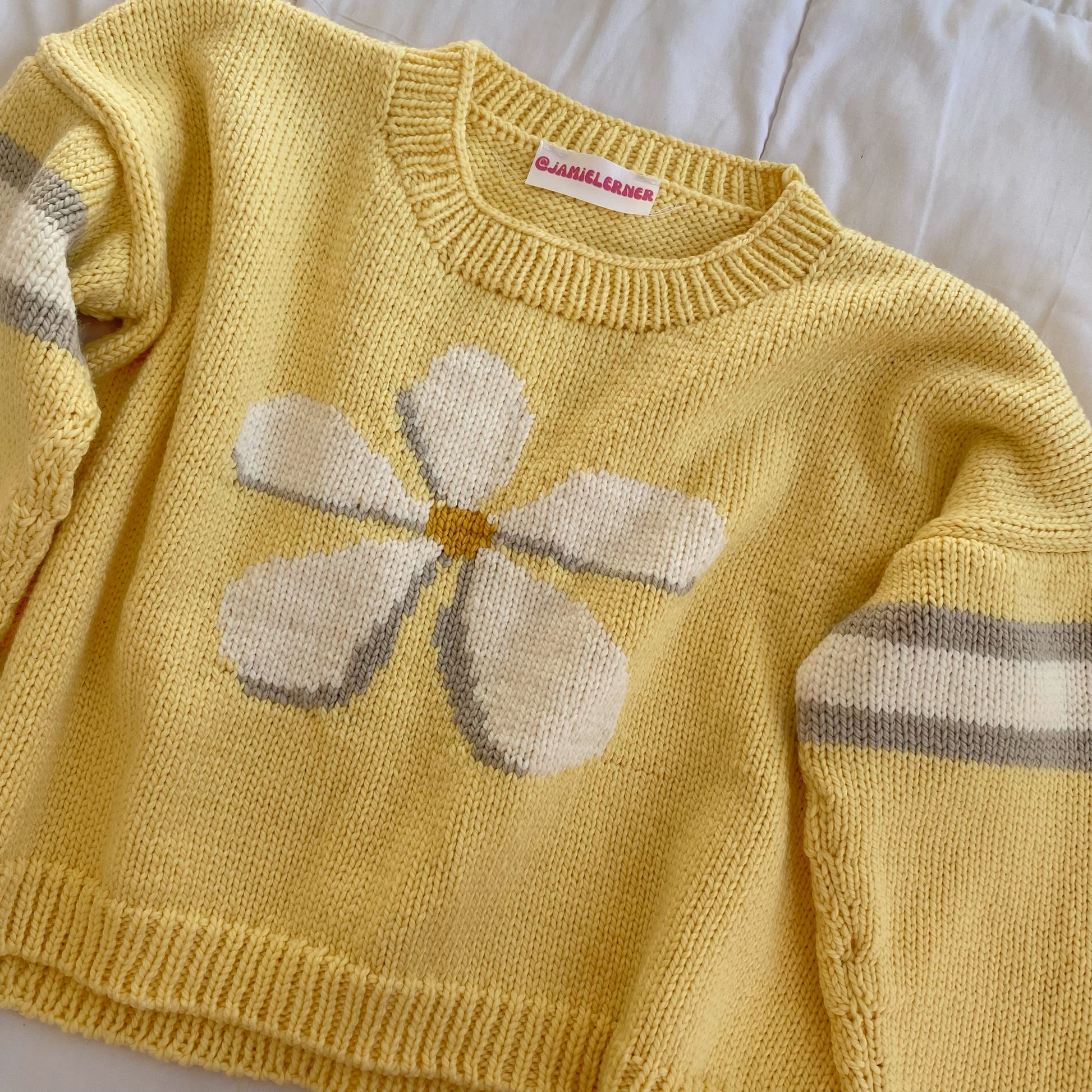 Shaya Pets Sunflower Days Luxury Sweater - Black Yellow - Size Small